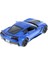 1:24 Ölçekli Mavi 2015 Corvette Z06 3