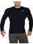Basic Uzun Kollu T-Shirt Lacivert 1