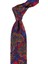 Çok Renkli Şal Desen Piliseli Ipek Kravat EST142 1