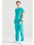 Benetton Yeşili Yeni Model Tek Üst Terikoton Ince Kumaş Dr Greys Kesim Forma 2