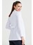 Kadın Uzun Kol Ceket Yaka Kısa Boy Laboratuvar Önlük 4