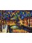 Leonid Afremov Night River 1000 Parça Ahşap Puzzle Yapboz 1