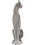 Modern Dekoratif Leopar Biblo Masaüstü Süsü Gümüş Renk 3