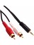 Hq Speed 2rca 3,5mm 1.5 Metre Stereo Kablo Gold 1