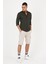 Slim Fit None Denim Yandan Cepli Esnek Kumaş Erkek Jean Kargo Şort 4