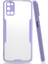 - Oppo A52 - Kılıf Kenarı Renkli Arkası Şeffaf Parfe Kapak - Mor - T15266 1