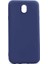 - Samsung Galaxy J7 Pro - Kılıf Mat Soft Premier Silikon Kapak - Lacivert - T1658 1