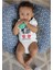 Inside Of Me Bead Desenli Kısa Kol Unisex Body 1