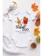 Unisex Bebek Beyaz Süper Duo Pt +Cl Desenli Kısa Kol Body 1