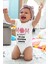 Unisex Bebek Beyaz En Çok Sevdiğim Sensin Mom Desenli Kısa Kol Body 1