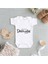 Unisex Bebek Karadeniz Baskılı Beyaz Zıbın 1