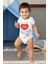 You And Me Dad Desenli Kısa Kol Unisex Body 1