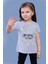 Toontoy Kız Çocuk Kalp Baskılı Tişört 1