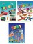 Çıkartma ve Aktivite Kitabı Serisi - Taşıtlar+Uçaklar+Uzay - 4+ Yaş - Okul Öncesi - 3 Kitap - Set - Çıkartma - Etkinlik - Aktivite 1