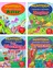 Muhteşem Çıkartmalar ve Aktiviteler Serisi 4 Kitap - Atlar+Kuşlar+Minik Böcekler+Orman - 3+ Yaş - Okul Öncesi - 4 Kitap - Set - Çıkartma - Etkinlik - Bulmaca 1