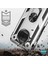 Xiaomi Redmi Note 9 Pro 5g Kılıf Military Ring Holder Lacivert 4