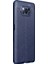 Xiaomi Poco X3 Pro Kılıf Deri Dokulu Silikon Lacivert 2