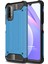 Xiaomi Redmi Note 9 4g Kılıf Rugged Armor Mavi 1