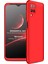 Samsung Galaxy A12 Kılıf Double Dip 360 Protective Kırmızı 1