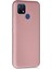 Matte Silicone Oppo A15S Kılıf Rose Gold 2