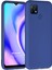 Matte Silicone Oppo A15S Kılıf Lacivert 1