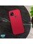 Matte Silicone Oppo A15S Kılıf Kırmızı 5