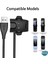 Huawei Band 4 Pro Manyetik USB Şarj Kablosu Siyah 4
