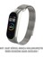 Xiaomi Mi Band 6 Milanese Loop Kordon Gümüş 2