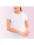 Imer Kadın Penye Modal 0 Yaka Kısa Kol T-Shirt 1264 1