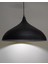 retro,modern,vintage mutfak,oda,otel,cafeler için siyah metal sarkıt avize çap:43cm 1