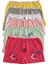 Kız Çocuk Renkli Likralı Pamuk Boxer 6 Lı 2