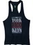 Unisex Siyah Fitness Gym Tank Top Sporcu Atleti Nybk 1