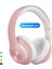 P68 Bluetooth Kablosuz Stereo Kulaklık Pembe 5