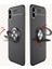 Apple iPhone Xs Kılıf Yüzüklü Silikon Range Siyah 4