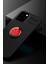 Apple iPhone 12 Pro Kılıf Yüzüklü Silikon Range Siyah-Kırmızı 2