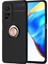 Xiaomi Mi 10T Kılıf Yüzüklü Silikon Range Siyah-Gold 1