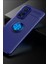 Xiaomi Mi 10T Kılıf Yüzüklü Silikon Range Mavi 2