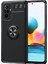 Xiaomi Redmi Note 10 Pro Kılıf Yüzüklü Silikon Range Siyah 1