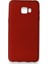 Samsung Galaxy C5 Pro Kılıf Yumuşak Dokulu Silikon Bordo 1