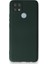 Oppo A15 Kılıf Yumuşak Dokulu Silikon Koyu Yeşil 1
