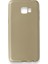 Samsung Galaxy C5 Pro Kılıf Yumuşak Dokulu Silikon Gold 1