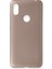 Xiaomi Redmi S2 Kılıf Yumuşak Dokulu Silikon + Ekran Koruyucu Cam Rose Gold 1