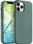 Apple iPhone 12 Pro Max Kılıf Liquid Lansman Silikon Fıstık Yeşili 1