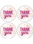 Thank You Sticker (4X4CM) 1