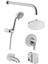 Win S Ankastre Tepe, Banyo Mafsallı Duş Seti A49248 1