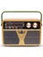 M-507 Bt Ahşap Radyo Fm USB Tf Bluetooth Hoparlör 1