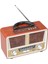 M-112 Bt Nostaljik Ahşap Retro Radyo Bluetooth Fm Sd Aux Us 1