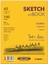 Sketchbook Sahra A5 Tutkallı 90 gr Ivory 100 Yaprak Eskiz Defteri 1