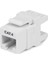Cat6 Utp 180 Derece Keystone Jack Beyaz (6 Tane) 1
