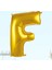 F Harf Folyo Balon, 100 cm - Altın 1